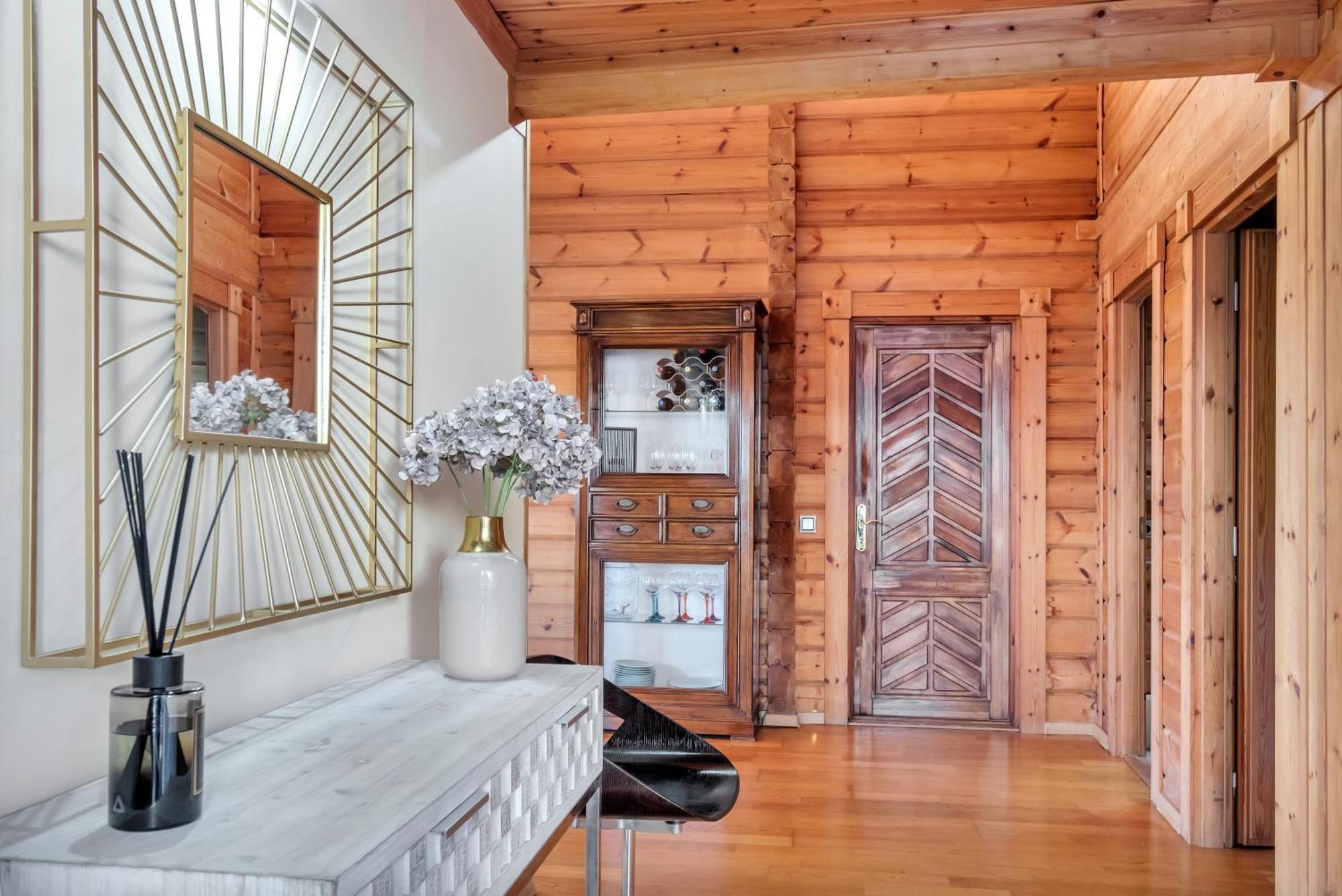 Increible Villa De Madera Con Vistas Al Mar Algeciras Exterior foto